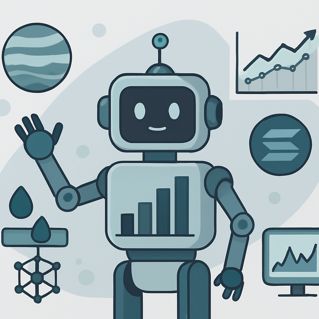 Solana trader monitoring Jupiter DEX volume bot activity on multiple charts - What Is a Jupiter Volume Bot (And What It Isn’t)?