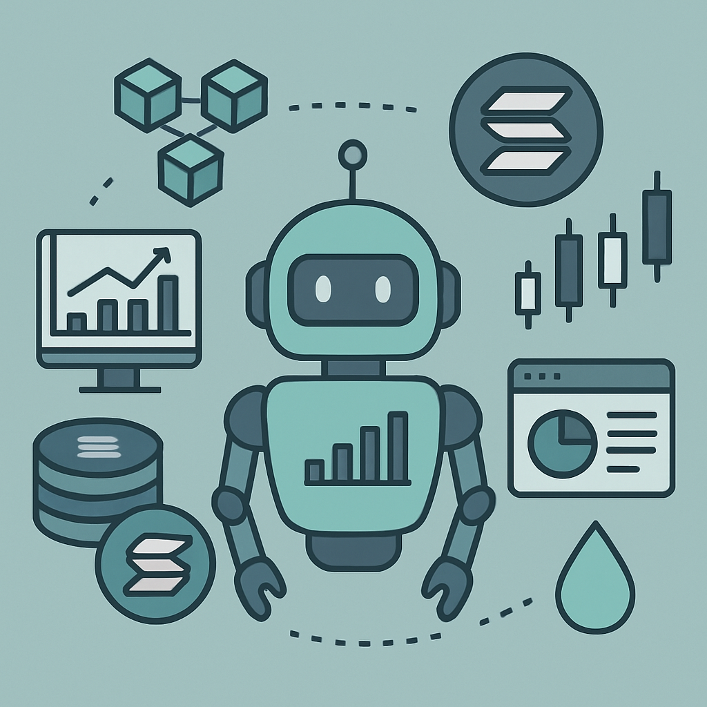 Solana trader monitoring Jupiter DEX volume bot activity on multiple charts - Step-by-Step: Designing Your First Jupiter Volume Campaign