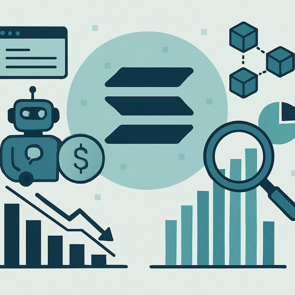 Solana trading dashboard comparing real vs fake token volume patterns - Using Volume Bots Without Getting Flagged