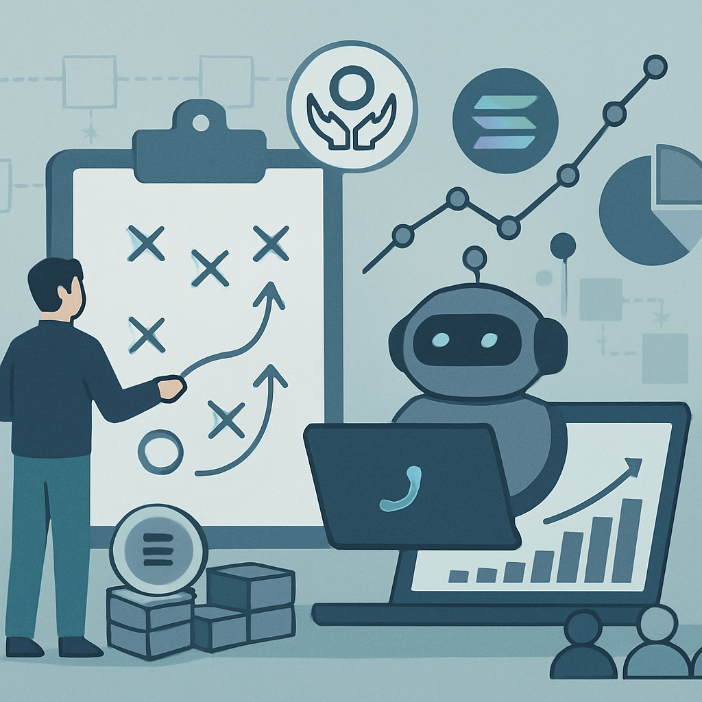 Traders analyzing Solana token charts with volume and liquidity metrics on multiple screens - Metrics That Actually Matter (Beyond Hype Screenshots)